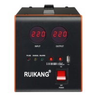 Offre Spéciale AVR 500VA 1KVA 2KVA 3KVA 5KVA à usage domestique 220V AC régulateur automatique de tension