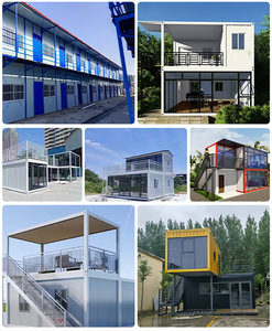 บ้านพักยามแบบคอนเทนเนอร์สมัยใหม่ พร้อมแผงไม้และโครงเหล็กทรงสี่เหลี่ยม - Product Image 4