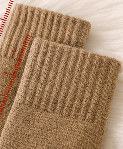 INS Pure Color Thick Wool <strong>Socks</strong> Women Tube <strong>Socks</strong> Thickened Warm Terry Towel <strong>Socks</strong> - Product Image 3