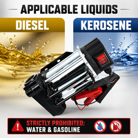Distributeur de carburant diesel 300W 50L/min 12V 24V Moteur DC pour machines agricoles OEM