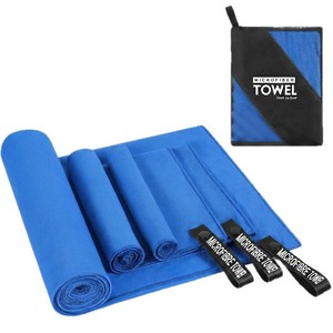 Toalla deportiva de microfibra de doble cara de secado rápido, portátil, sin arena, con estampado fotográfico, para natación y gimnasio, ideal para viajes internacionales. - Product Image 2