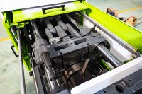 Máquina de Moldeo por Inyección Hidráulica Horizontal Automática Usada GREENST IJT-SV190, Motor PLC, 5 Expulsores, Volumen de Inyección de 488 cm, PC