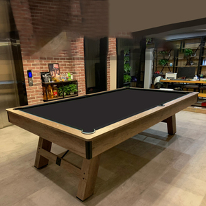 Mesa de billar de pizarra de 7 pies con monedero para juegos de snooker y accesorios de billar, incluye bolas para mesa de billar de 9 pies - Product Image 1