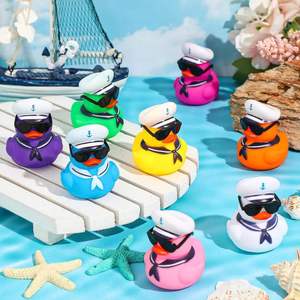 2025 Factory Christmas Promotional Gift Plastic Weighted Custom 3 Inch Rubber Duck Baby Toys 2024 - Product Image 2