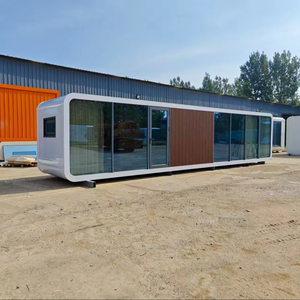 <span class=keywords><strong>Maison</strong></span> modulaire <span class=keywords><strong>en</strong></span> conteneurs d'acier avec conception résistante aux intempéries et installation rapide pour les besoins logistiques - Product Image 1