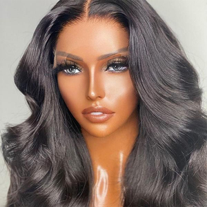 Lavish Beauty 13*4 13*6HDด้านหน้าWigsสําหรับผู้หญิงสีดํา 40 นิ้วยาวธรรมชาติบราซิลผมมนุษย์WigsตรงRemyผมWigs - Product Image 1
