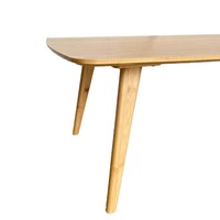WDF ODM table basse à thé ronde de salon tavolo canapé tisch meja tamu mesa latéral pour le salon tables en bambou basses