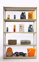 Étagère de rangement autoportante pour douche, présentoir sans boulons, étagère en acier pour entrepôt, étagère d'angle sans boulons, étagère de stockage empilable sans boulons