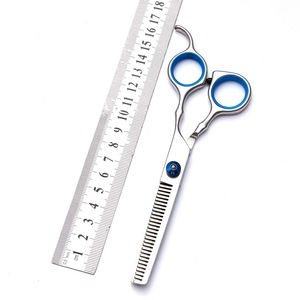 Hairdressing Scissors Stainless Steel Thinning Shears Straight Head Long Handle Beauty Use Y5 - Product Image 2