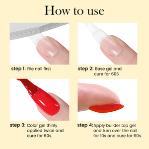 BORN PRETTY Gel de construction hautement élastique, couche de finition en gel en flacon, marque privée, <span class=keywords><strong>base</strong></span> en caoutchouc pour salon - Product Image 6