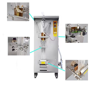 Machine de remplissage automatique verticale pour sachets de jus, d'eau et de liquides, avec impression de date, capacité de 1000 pièces par heure - Product Image 5