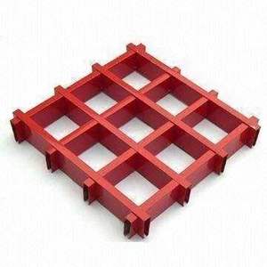 Acebond Trần Siêu Thị Trần Giả Nhôm Kim Loại Mới Hiện Đại Lưới Tản Nhiệt Trần Giả Lưới Phong Cách Không Thấm Nước 10*43Mm 100*100 - Product Image 4