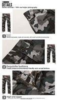 Pantalon de travail cargo OEM en gros, nouveau modèle en coton pour homme, pantalon de travail cargo camouflage pour homme avec 8 poches