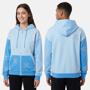 Sweat à capuche surdimensionné pour homme, 100 % coton respirant de haute qualité, imprimé en relief, longueur standard, automne, écologique, 370g/430g - Product Image 5