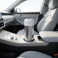 Humidificateur à réservoir d'eau en acier inoxydable 316, double pulvérisation, brumisateur ultrasonique, 800 ml, fonction minuterie pour la maison, le bureau, la voiture