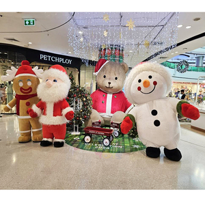 Costume Gonfiabile Personalizzato per Spettacoli Natalizi: Mascotte Peluche a Tema Cartone Animato - Renna, Pupazzo di Neve, Babbo Natale, <span class=keywords><strong>Orso</strong></span> Polare, Gorilla - Product Image 1