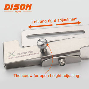 Nouvelle ligne de fermeture éclair régulation fermeture à glissière supérieure <span class=keywords><strong>pression</strong></span> plate voiture <span class=keywords><strong>couture</strong></span> patte ligne Clip fermeture à glissière localisateur - Product Image 4