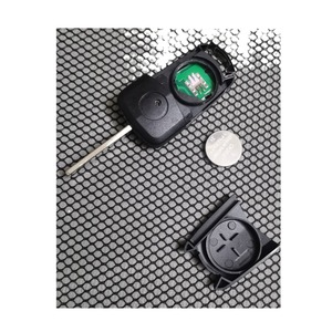 Télécommande électronique de voiture, 4 boutons, coque en plastique nylon noir avec clé de circuit imprimé pour Opel VECTRA C - Product Image 2