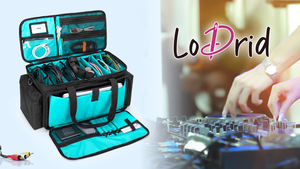 Free Sample <b>All</b>-<b>in</b>-<b>One</b> Portable <b>Waterproof</b> Electronic Accessories Organizer Canvas Carry Pouch Double Layers Zipper for Travel - Product Image 4