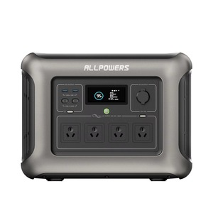 <span class=keywords><strong>Station</strong></span> d'alimentation portable Allpowers R1500 1800W 1152Wh, générateur d'énergie portable PD100W, contrôle par application, fonction UPS - Product Image 3