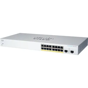 CBS220-16T-2G tanpa kipas 16xGbE 16 port RJ45 2xSFP switch