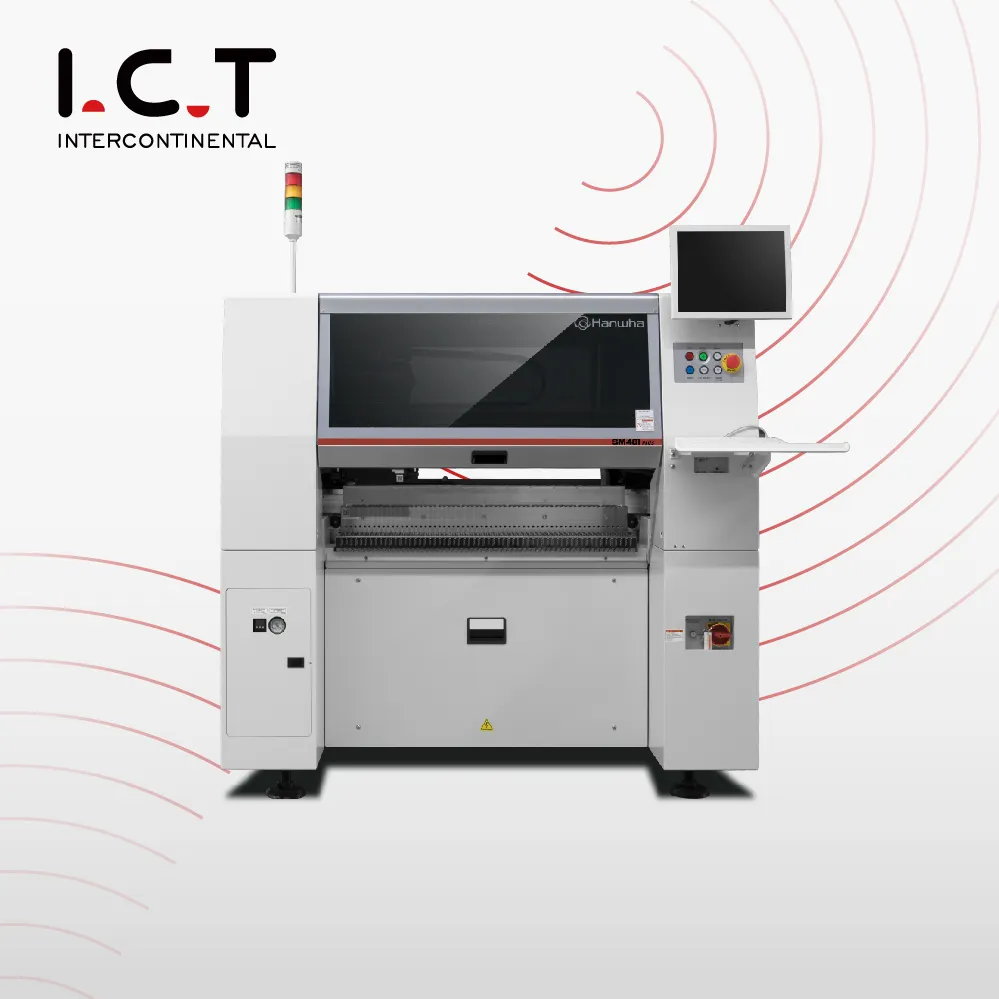 Pcb מלא אוטומטי sd הרכבה pnp קו הרכבה הוביל שבב עדשה mounter smt לבחור ומכונה עם 8 ראש