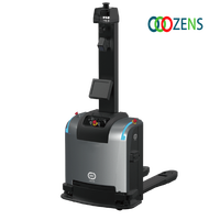 Chariot élévateur autonome ZENS CBD15 1,5 tonne AGV AMR à laser SLAM pour allées étroites, manutention de matériaux en usine, détection d'obstacles à 360°