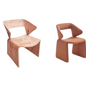 Chaise de salle à manger en contreplaqué de chêne moderne FC-8077 avec design de <span class=keywords><strong>style</strong></span> <span class=keywords><strong>Converse</strong></span> pour la maison et le salon - Product Image 3