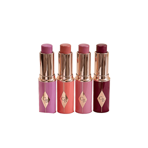 Barra de Rubor Rosa Vibrante MLM, Contorno Natural, Iluminador, Maquillaje Nude, Barra de Rubor para Mejillas con Brillo, Barra de Rubor Rosa - Product Image 1