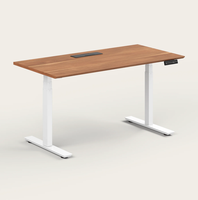Cadre de bureau électrique réglable en hauteur, moderne, convertible, extensible, à moteur unique, prix usine, en métal