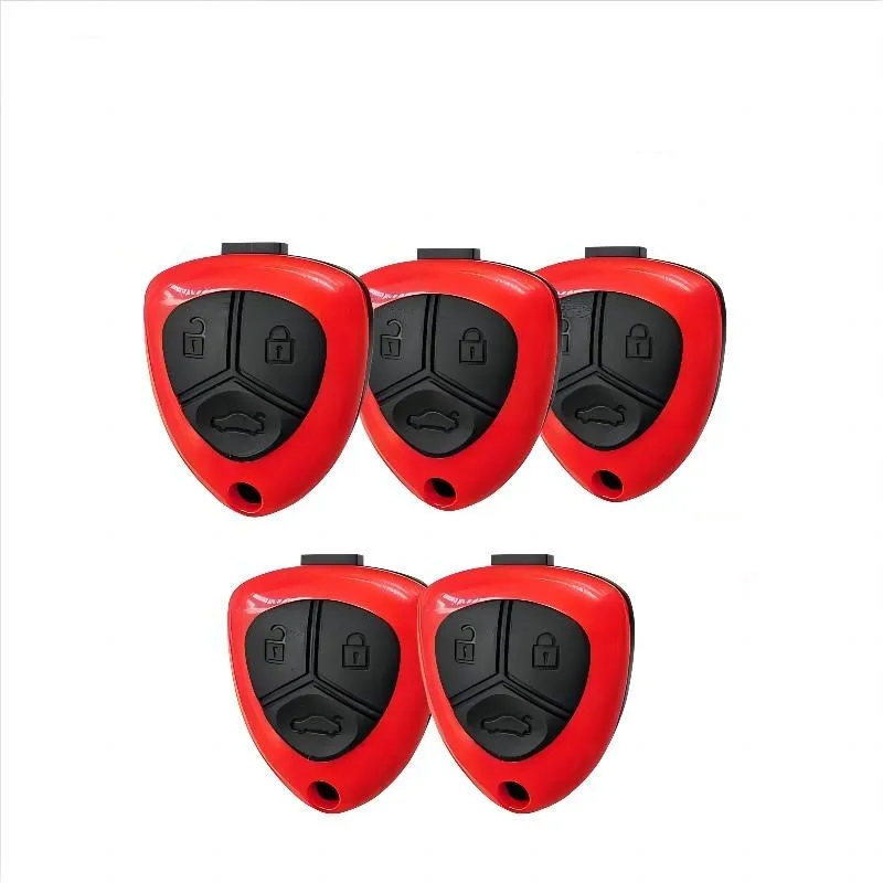 KEYDIY Car Remote Key Ferrari Style 3 Buttons B17-3 bundle of 5pcs