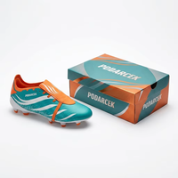 Chaussures de football pour jeunes, personnalisées en usine, OEM, professionnelles, de haute qualité, crampons TF pour hommes