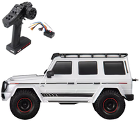 Voiture télécommandée YiKong YK4106 Pro 4WD 1/10 Big G Wagon G63 électrique 4WD RC tout-terrain Crawler 4X4 Tank Turn Led Lights 11CH Remote Lock RTR