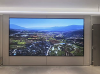 Écran LED couleur pleine P2.6 d'intérieur de haute qualité, IP30, 500x500, 500x1000mm, écran publicitaire LED à raccordement sans soudure