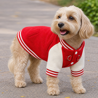 Veste de sport pour chien en polaire pour l'automne et l'hiver, pour Teddy, Schnauzer, Bouledogue Français, rembourrée et lavable