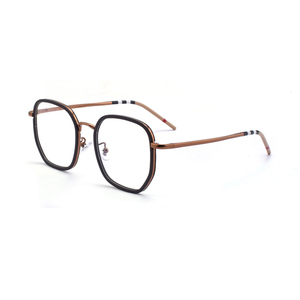 Chất lượng cao hợp thời trang cổ điển tr + kim loại quang Khung kính TR 90 khung hình đầy màu sắc phong cách khung - Product Image 3