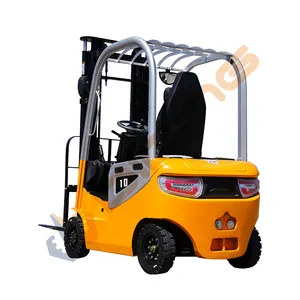 Mesin pengangkat barang pengangkat Material harga pabrik Motor Ac truk manufaktur Tiongkok 4 roda 2.5 Ton Forklift listrik