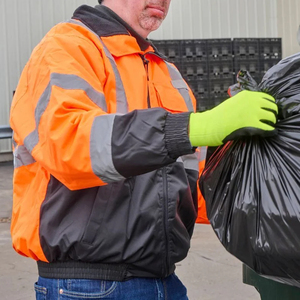 Hi Vis Reflective <b>Jacket</b> with High Durability Fabric Industrial Safety Workwear OEM Supply - Product Image 5