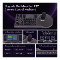 Solución de transmisión en vivo NDI 4K 21X, 3 cámaras PTZ para transmisión y uso profesional en eventos de iglesia, y conmutador POE