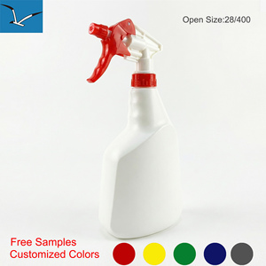 Pulvérisateur à gâchette en plastique PP 28/400 28/410 anti-fuite, pulvérisation puissante, buse manuelle, réglages réglables, bouteilles durables, jardin - Product Image 5