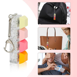Asmr Fidget bàn phím chuyển đổi với cơ khí nhấp chuột âm thanh tương tác ánh sáng lên Keycap nhựa Keychain Fidget Keychains - Product Image 5