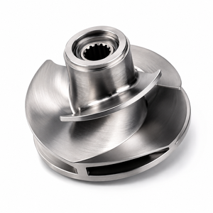 Hélice en acier inoxydable 316 usinée avec précision par CNC pour pièces d'hélice de jet ski marin OEM - Product Image 1