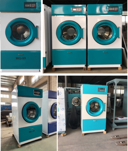 เครื่องซักผ้าอัตโนมัติ 12 กก. 16 กก. 22 กก. อุปกรณ์ซักรีดเชิงพาณิชย์ แบบหยอดเหรียญ ซักและอบแห้ง Jialan-1 อุปกรณ์ซักรีด - Product Image 6