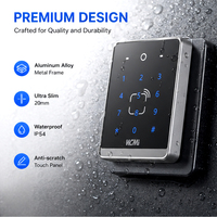 Lector de Tarjetas NFC IC A28 de 13.56MHz, Escáner de Códigos QR 1D y 2D, Control de Acceso para Sistemas de Puertas de Edificios de Oficinas