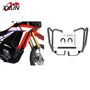 Protector de parachoques de motor inferior de motocicleta XXUN, Protector de marco de barra de choque para <span class=keywords><strong>Honda</strong></span> CRF250 CRF250 <span class=keywords><strong>Rally</strong></span> 2017 2018 2019 <span class=keywords><strong>2020</strong></span> - Product Image 1