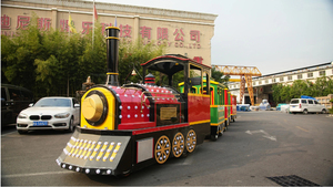 Trenino Turistico Divertente per Bambini e Adulti, Treno Elettrico per Centro Commerciale, Trenino Panoramico in Vendita - Product Image 5