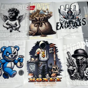 Yaoyang Bán Buôn DTF In Truyền Nhiệt Sẵn Sàng Để Báo Chí Chuyển DTF Kỳ Nghỉ Các Bản Vá Lỗi May Mặc & Chế Biến Phụ Kiện - Product Image 3