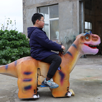 Jouets personnalisés à monnayeur pour parc d'attractions : Scooter électrique dinosaure pour enfants, idéal pour parcs d'aventure