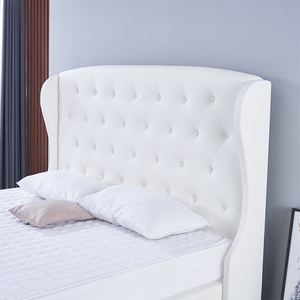 Cama Tapizada de Estilo Europeo con Almacenamiento, Tamaño Queen/King/Full, Camas Tapizadas Cómodas para Hoteles y Apartamentos - Product Image 6