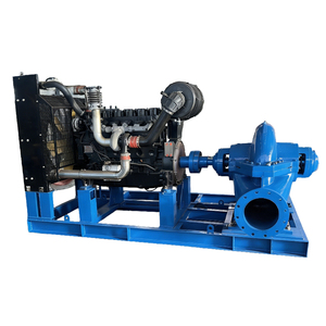 Pompe centrifuge horizontale automatique à double aspiration pour l'égouttage de l'eau avec irrigation agricole - Product Image 3